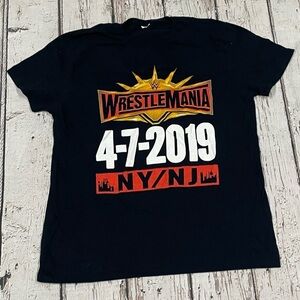 Wrestlemania WWE 2019 Wrestling Sports Crewneck Tee Tshirt